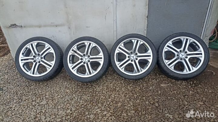 Диски на mercedes r18 amg разноширокие