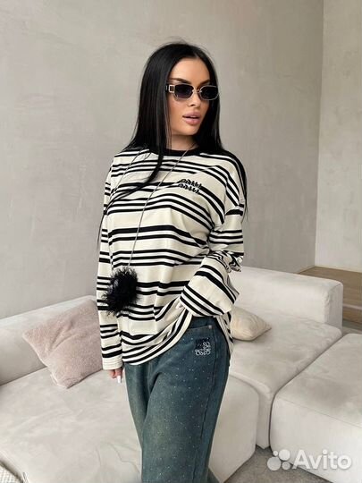 Лонгслив Miu Miu