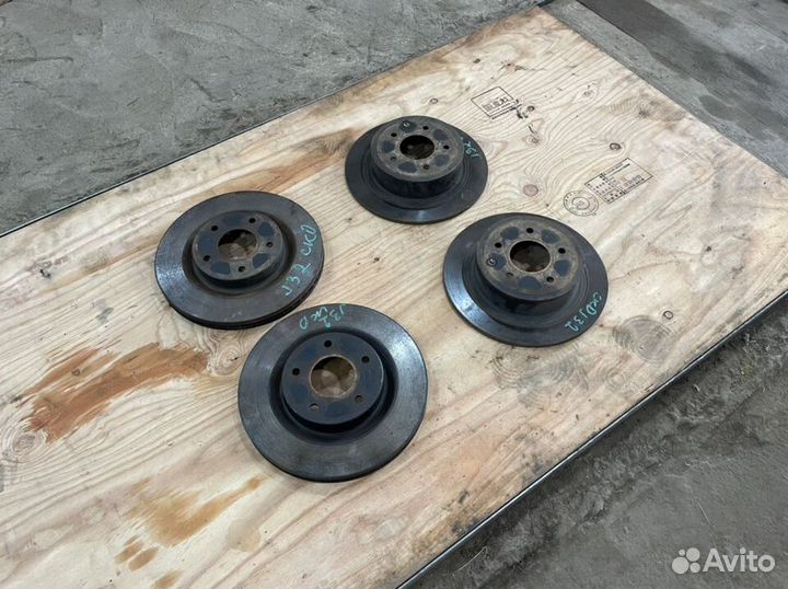 Комплект тормозных дисков диск Nissan Teana J32