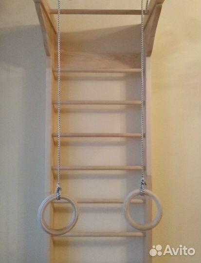 Гимнастические кольца детские (дерево)