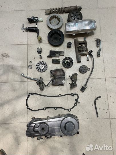 Запчасти на Скутер Honda Lead лид 50 разбор