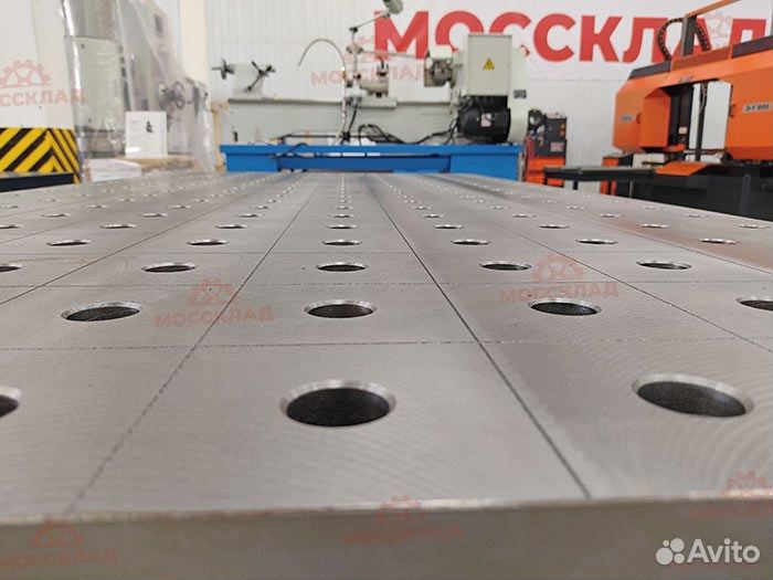 Чугунный сварочный стол 2.4*1.2*0.2 D28