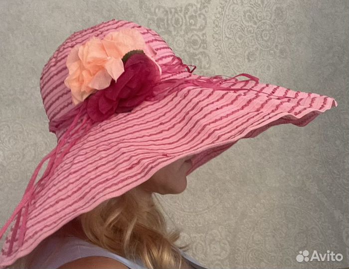 Шляпа женская пляжная (см карусель)