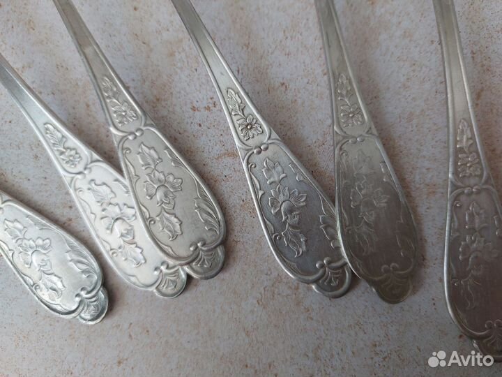 Ложки мельхиоровые СССР