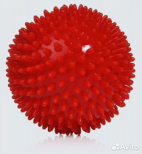Мяч массажный ортосила Мяч 9 см красный