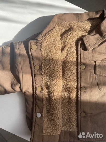 Куртка для мальчика утепленная 90-120