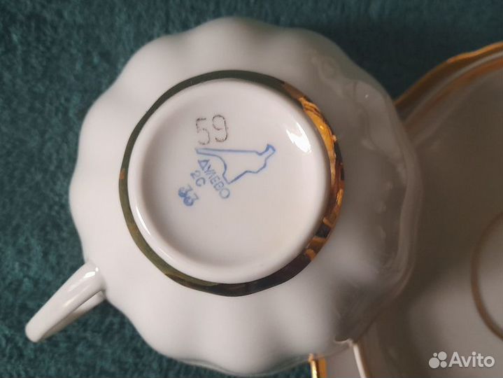 Чайный сервиз «Золотая лента»