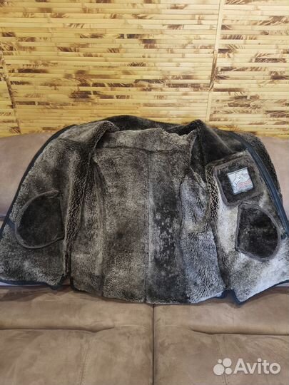 Дубленка натуральная мужская 50 52