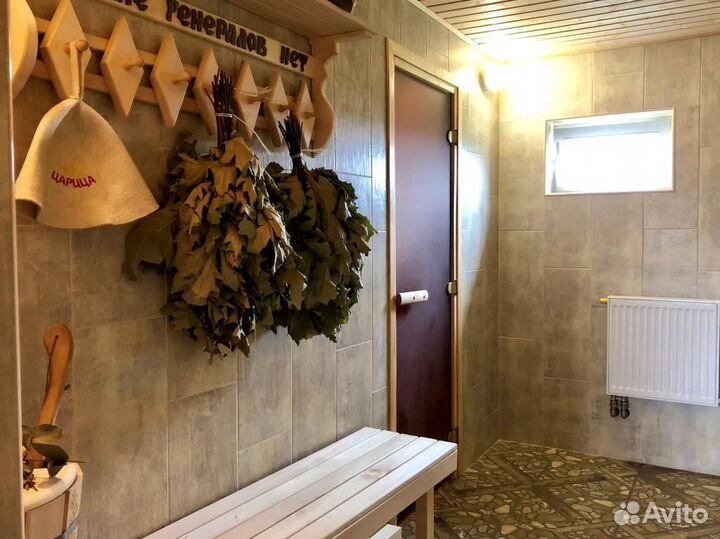 Русская баня на дровах.отдых на природе