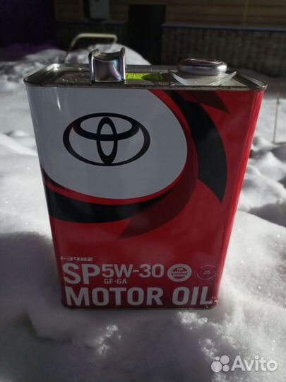 Масло моторное toyota