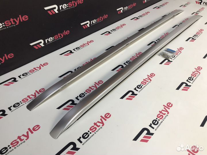 Рейлинги Prado 150 Стиль GX Серебро