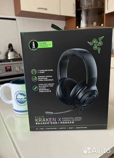 Игровые наушники Razer Kraken X Lite Black