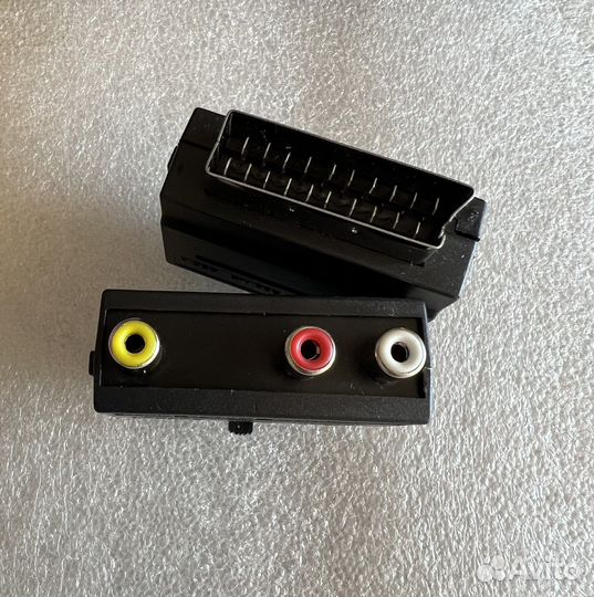 Переходник Скарт-3RCA (вх/вых)