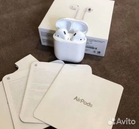 Airpods 2 + чехол