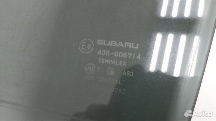 Стекло двери заднее левое Subaru Forester SH5 2008