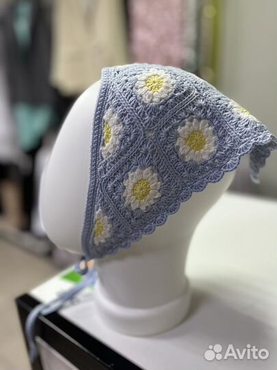 Вязаная косынка