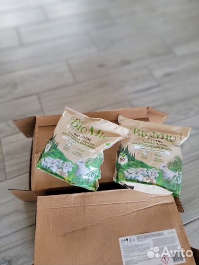 Таблетки для посудомоечных машин BioMio 60шт