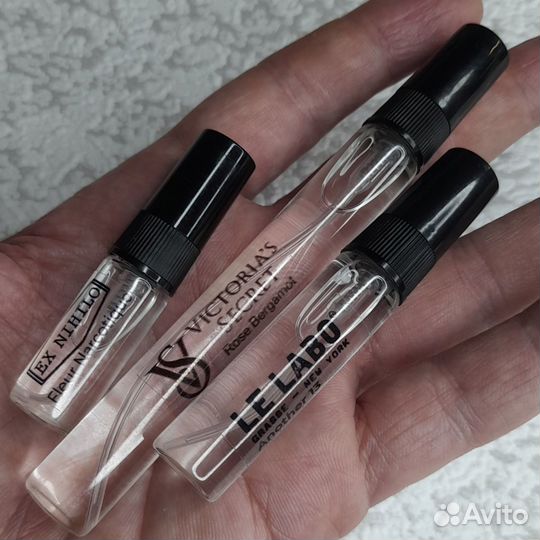 Духи-атомайзеры 3, 5, 10 мл