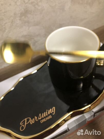 Чашка для кофе с блюдцем