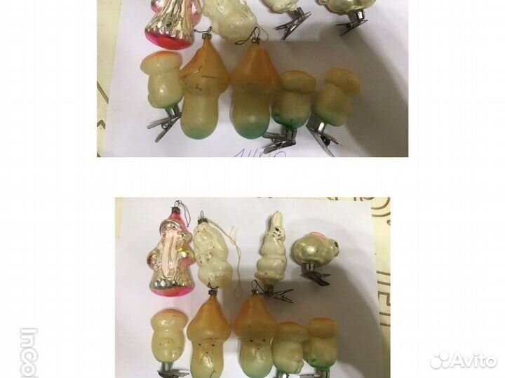 Новогодние игрушки СССР