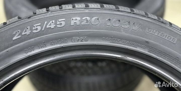 Kumho WinterCraft WP72 245/45 R20 103V