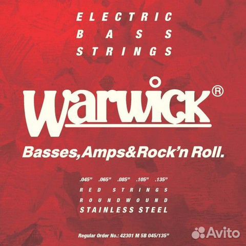 Струны для гитары Warwick 42301M