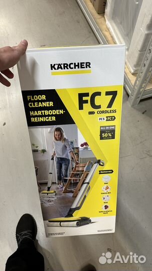 Новая Электрошвабра Karcher FC 7 Cordless
