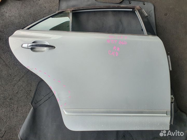 Дверь зад право c Toyota Allion NZT260 1NZ-FE