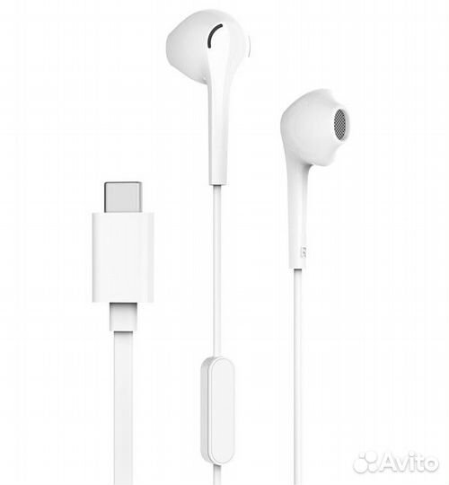 Наушники-гарнитура с разъёмом Type-C, хороший звук