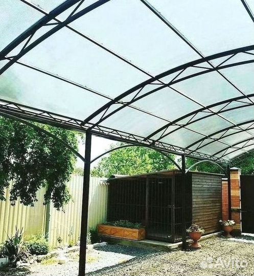 Навесы из поликарбоната