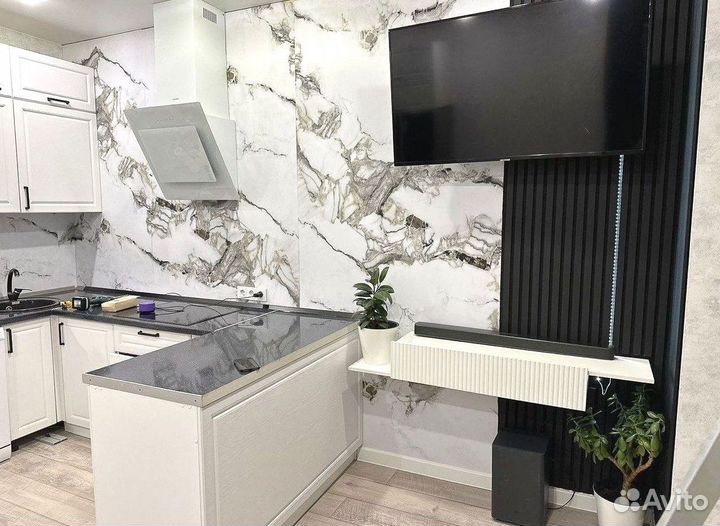 Гибкий мрамор для стен