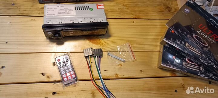 Магнитола Pioneer.ok новая Bluetooth AUX USB