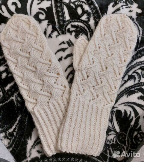 Вяжу на заказ варежки (рукавицы), носки