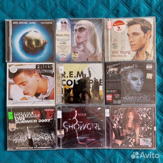 CD диски в основном Фирменные rock, jazz, pop