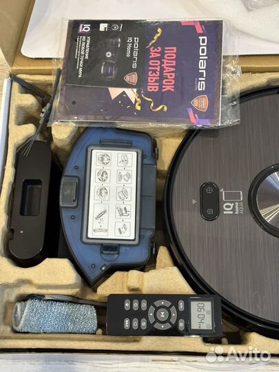 Робот пылесос моющий polaris