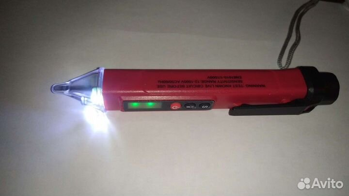 Бесконтактный цифровой детектор напряжения