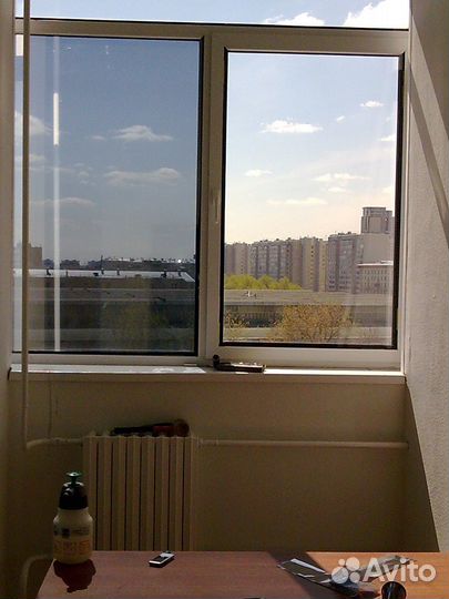 Тонировка балконов, офисов