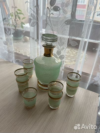 Штоф с рюмками СССР