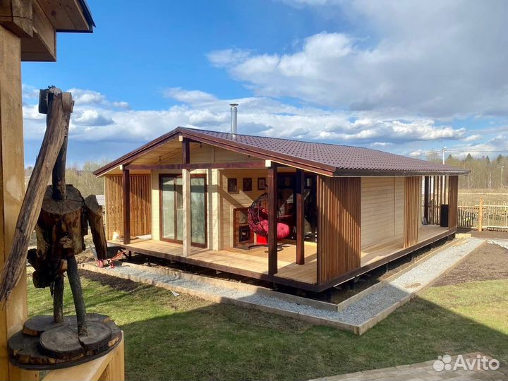 Каркасный дом 6х8