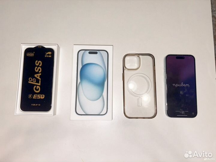 iPhone 15, 128 гб sim+esim