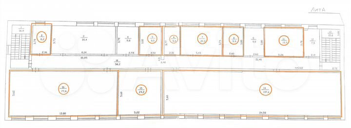 Сдам помещение свободного назначения, 342 м²