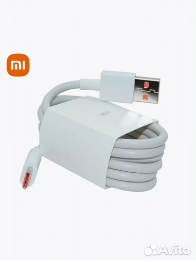 Кабель usb type c xiaomi 6A Оригинал