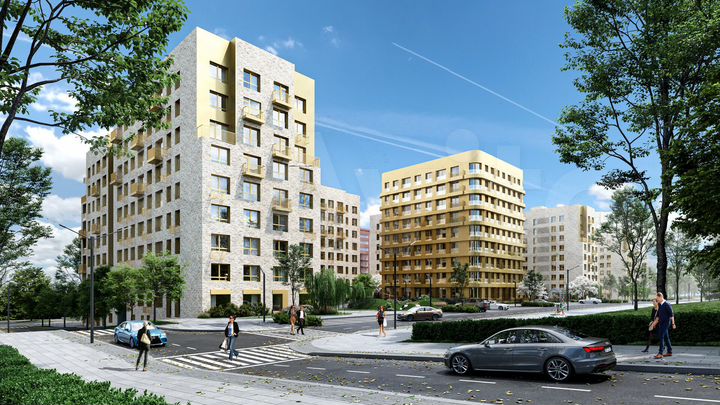 2-к. квартира, 68,5 м², 9/10 эт.