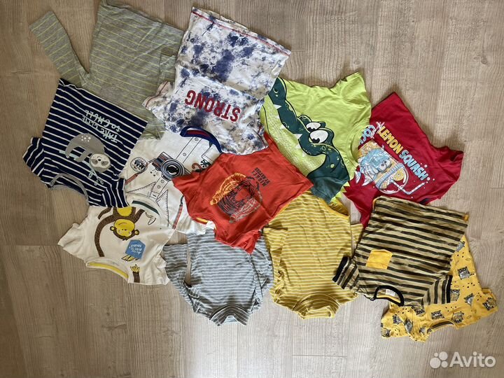 Одежда для мальчика 86 92 98 футболки, шорты