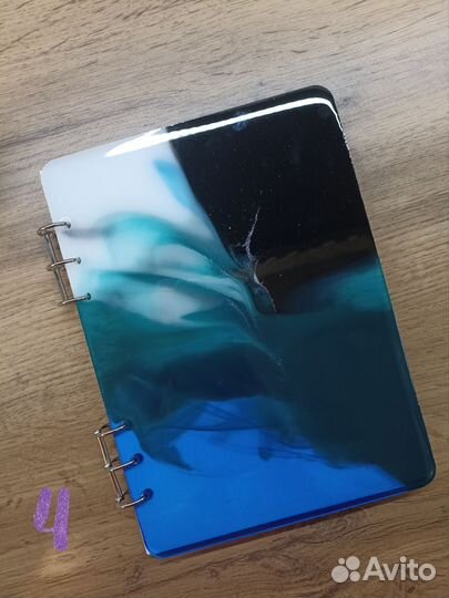 Блокнот на кольцах a5, а6, а7 ручной работы