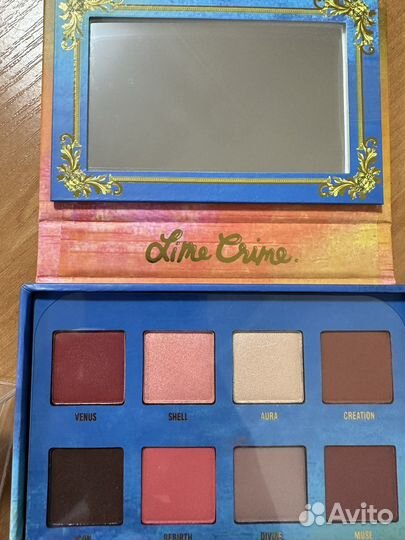 Палетка теней Venus lime crime