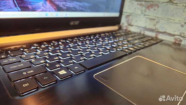 Игровой ноутбук Acer i5 16gb SSD+HDD GTX 1050