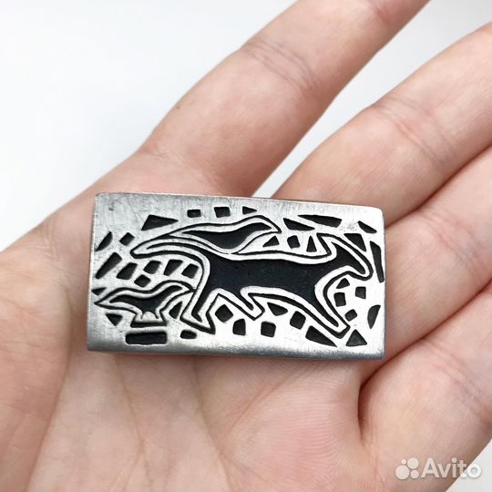 Alice Seely винтажная брошь лиса