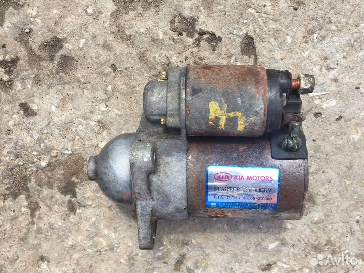 Стартер kia spectra