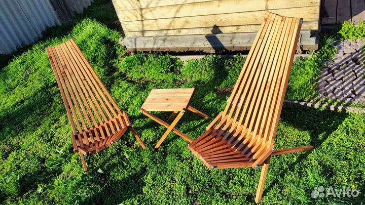 Кресло кентуки (набор из столика и двух стульев)